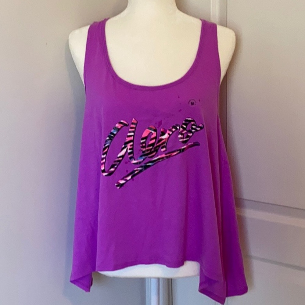 Aeropostale Graphic Aero Logo Sleep Tank Top